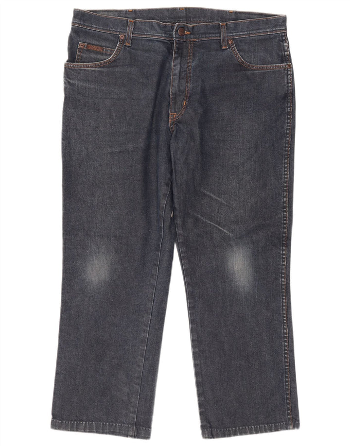 Мужские прямые джинсы Wrangler Texas W36 L26 синие