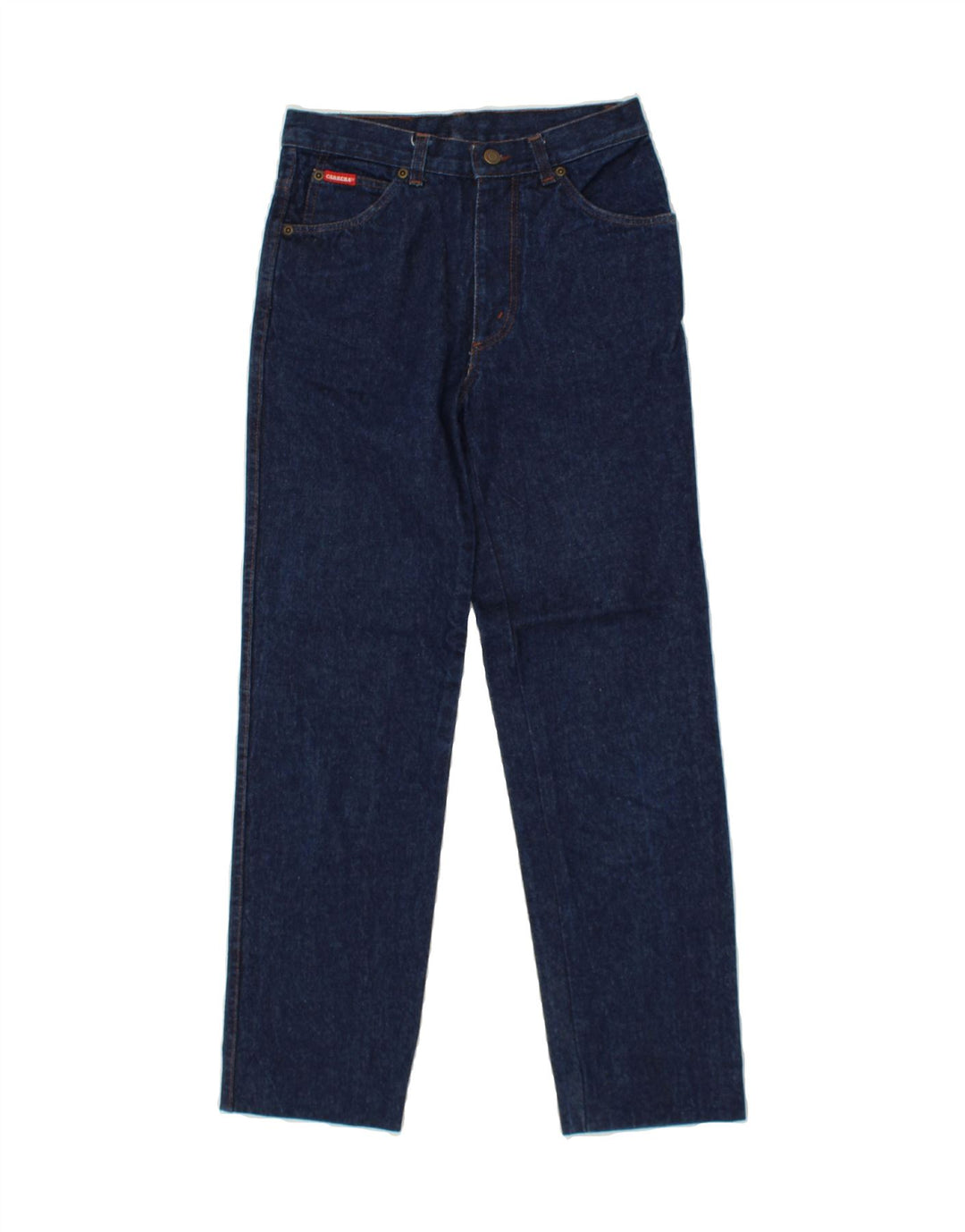 CARRERA Womens Straight Jeans IT 44 Medium W28 L28  Navy Blue Cotton Vintage Carrera and Second-Hand Carrera from Messina Hembry 