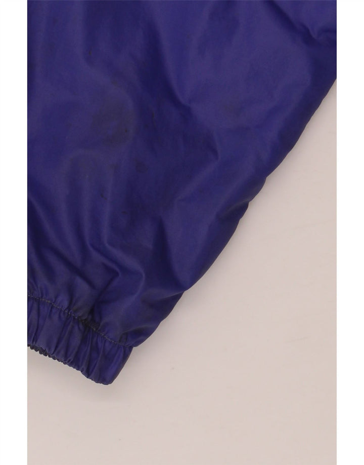 Мужская ветровка K-WAY UK 38, средний фиолетовый полиамид с цветными блоками