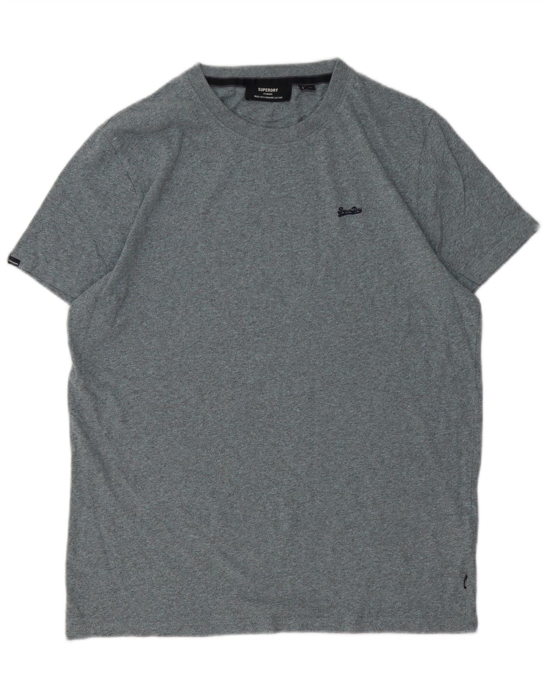 SUPERDRY Мужская футболка Top XL Серый хлопок