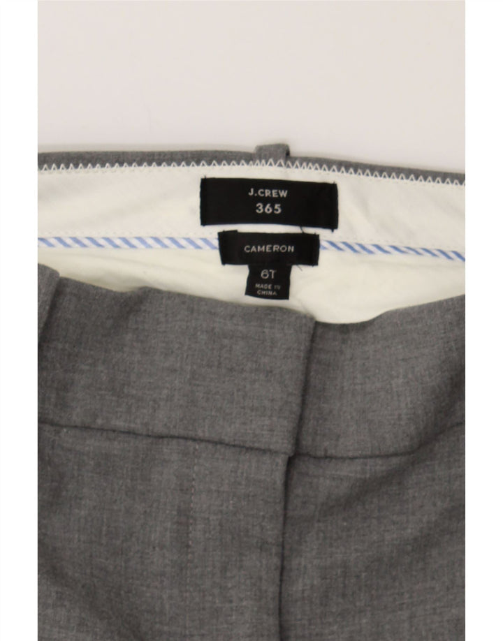 J. CREW Womens Cameron Slim Chino Trousers US 6 Medium W30 L29 Grey Vintage J. Crew and Second-Hand J. Crew from Messina Hembry 