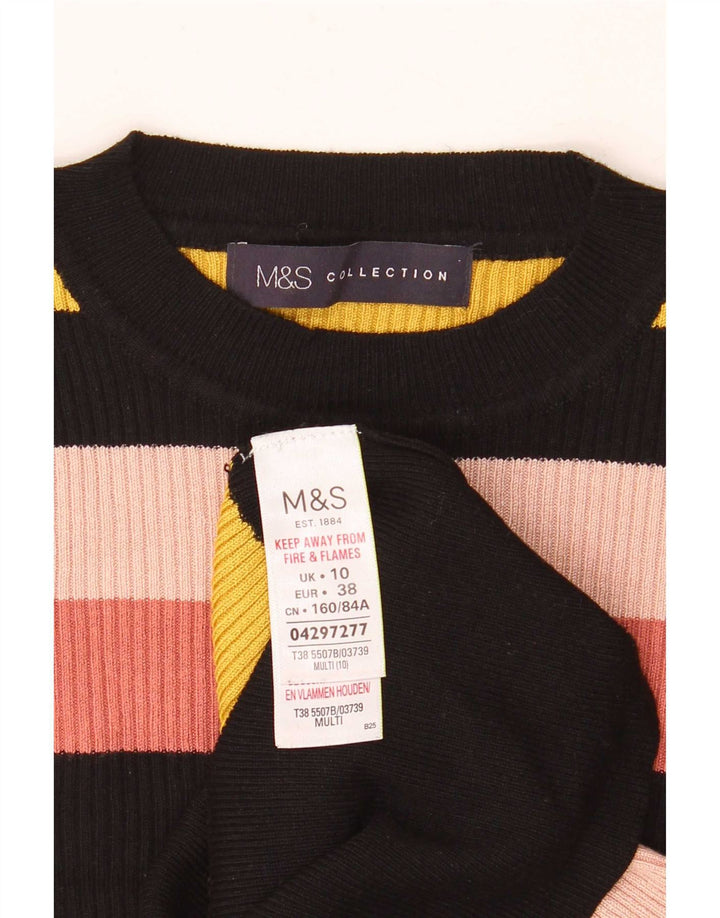 Женский джемпер с круглым вырезом Marks & Spencer, Великобритания, 10 маленьких разноцветных