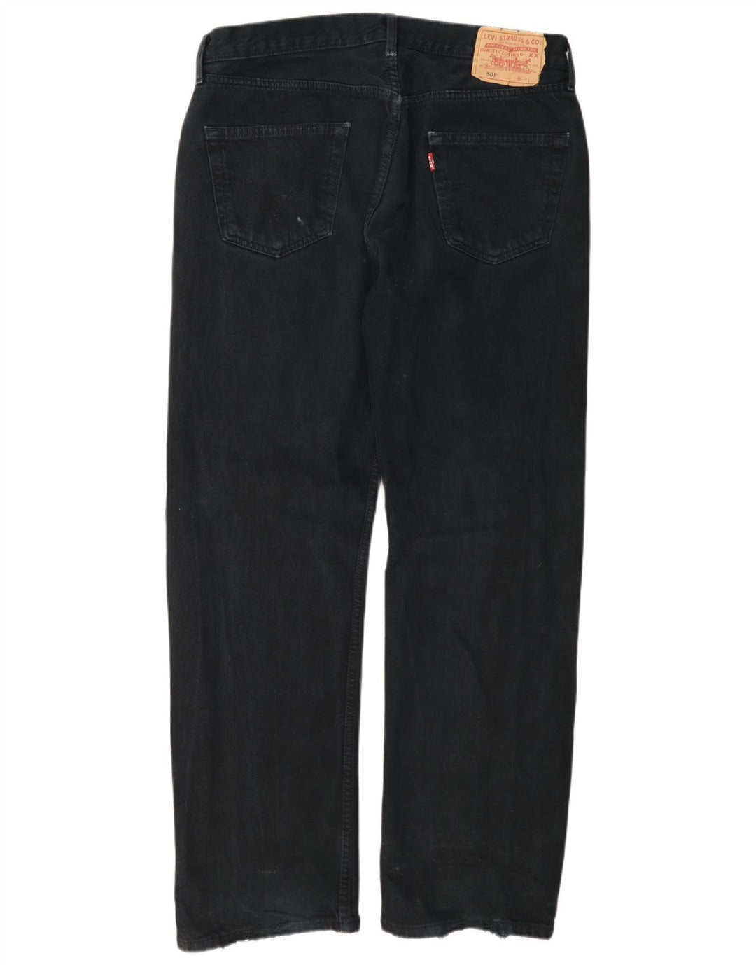 Мужские прямые джинсы Levi's 501 W34 L32 темно-синие