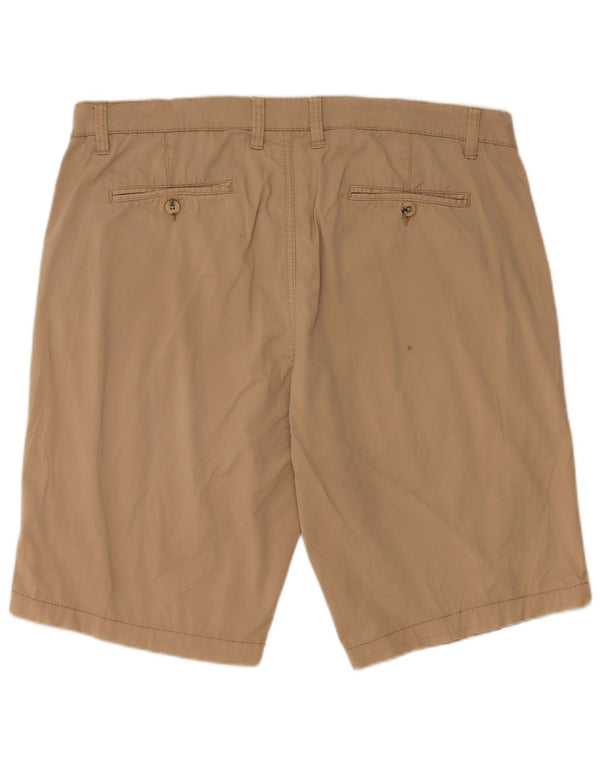 MARLBORO CLASSICS Mens Chino Shorts IT 54 2XL W38 Beige Cotton