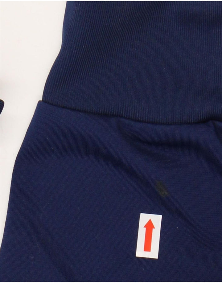 Мужская спортивная куртка ADIDAS, большая темно-синяя