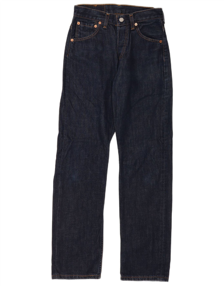 Мужские прямые джинсы Levi's 535 W27 L32 темно-синие, хлопок
