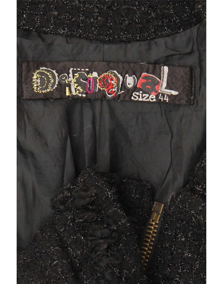 Женская куртка Desigual EU 44 XL, черная