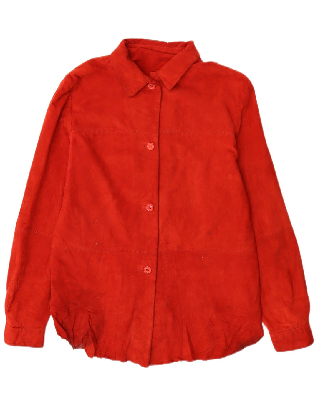 Женская замшевая рубашка Conbipel IT 44 Medium Red Leather