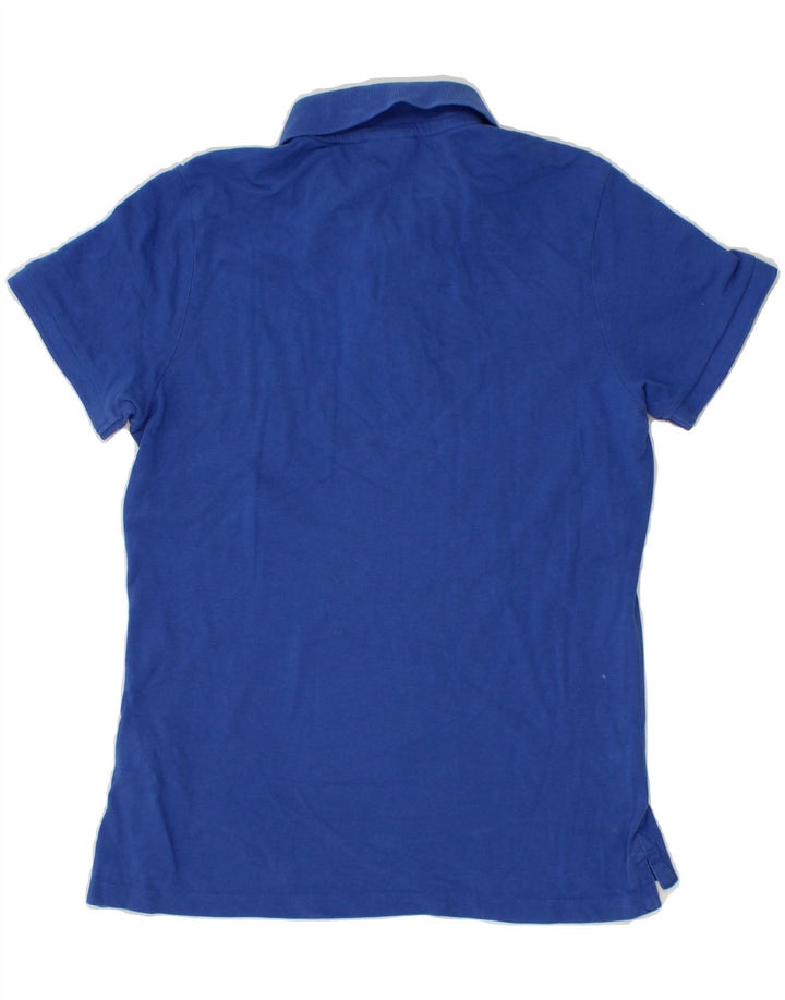 DIADORA Mens Polo Shirt Small Blue Cotton Vintage Diadora and Second-Hand Diadora from Messina Hembry 