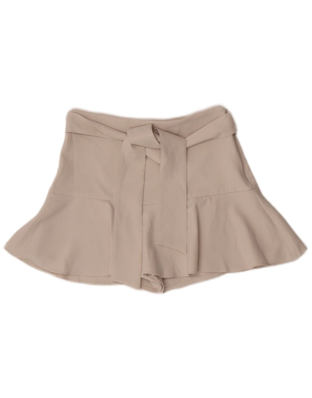 Zara Женская мини-юбка-шорта среднего размера W28 Off White