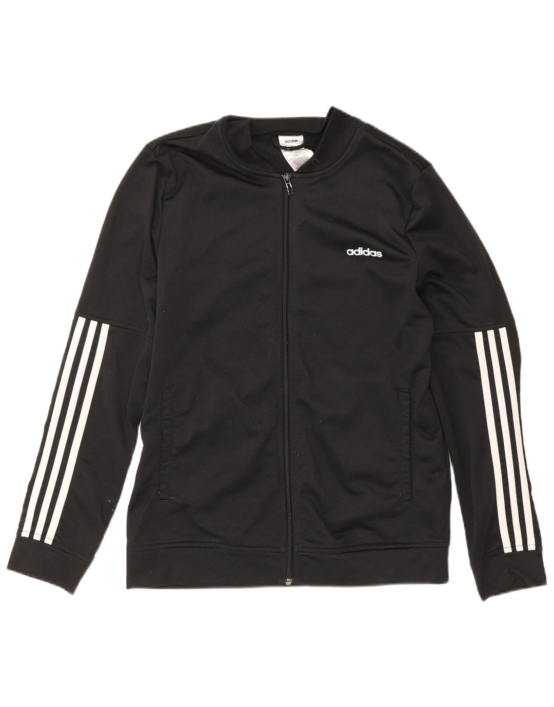 Женская спортивная куртка Adidas UK 16/18, большой черный полиэстер
