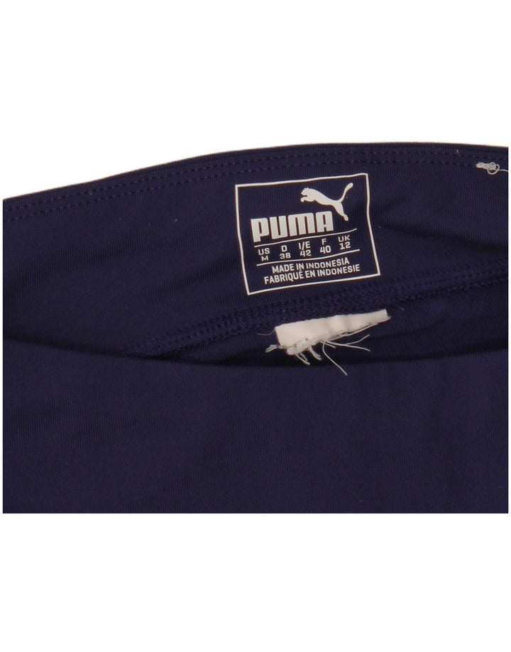 Женские леггинсы-капри Puma UK 12, средний фиолетовый