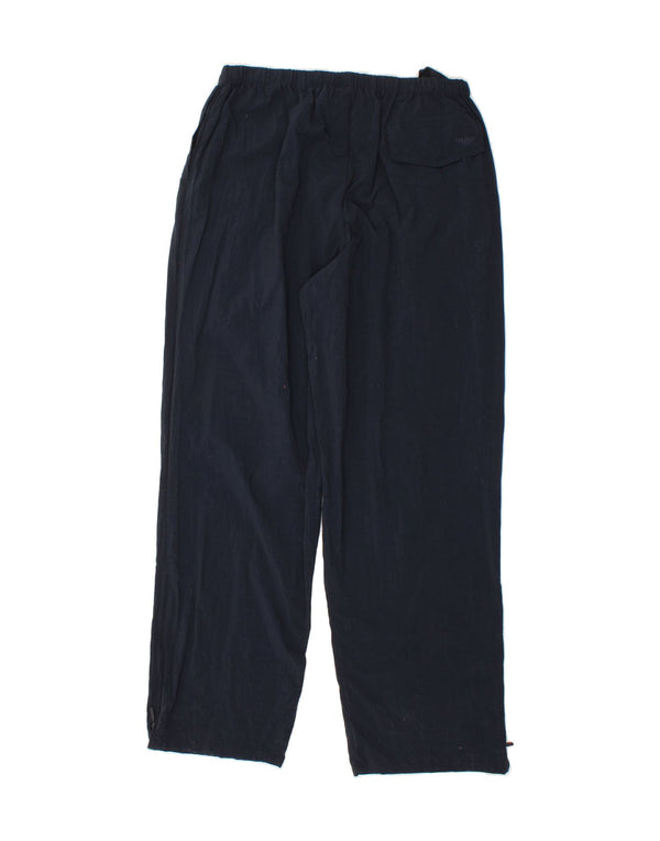 DOCKERS Mens Golf Straight Casual Trousers XL W39 L31 Navy Blue Nylon