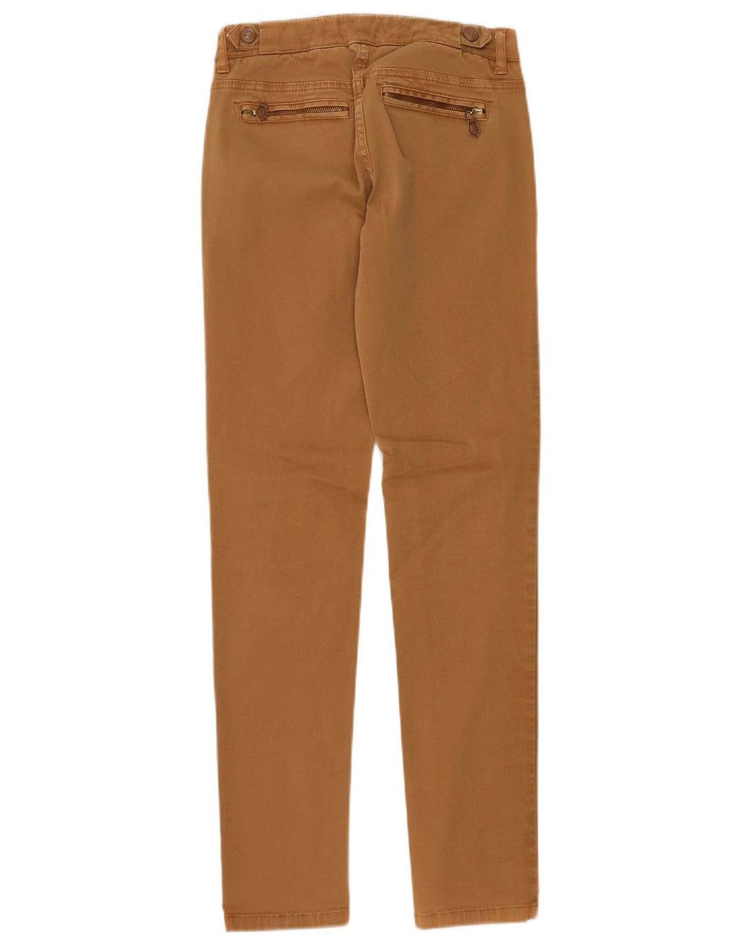 Женские джинсы скинни Massimo Dutti W26 L31 Бежевые
