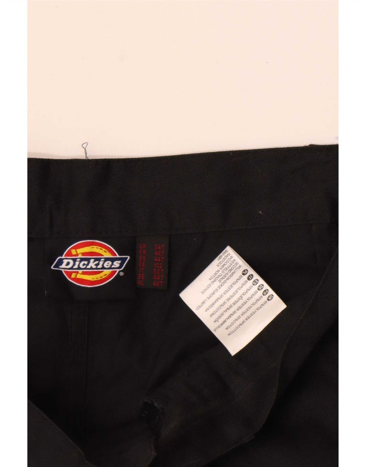 Мужские прямые брюки-карго Dickies W34 L29, черный полиэстер
