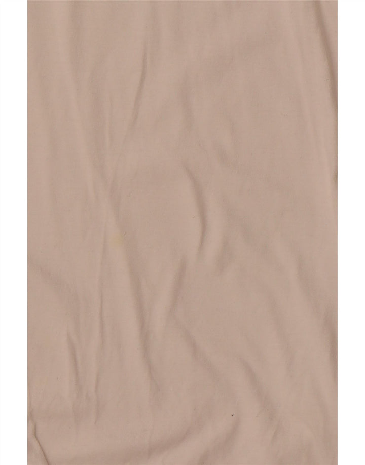 SHAMP Мужская рубашка-поло с графическим рисунком EU 48, средний белый хлопок с геометрическим рисунком