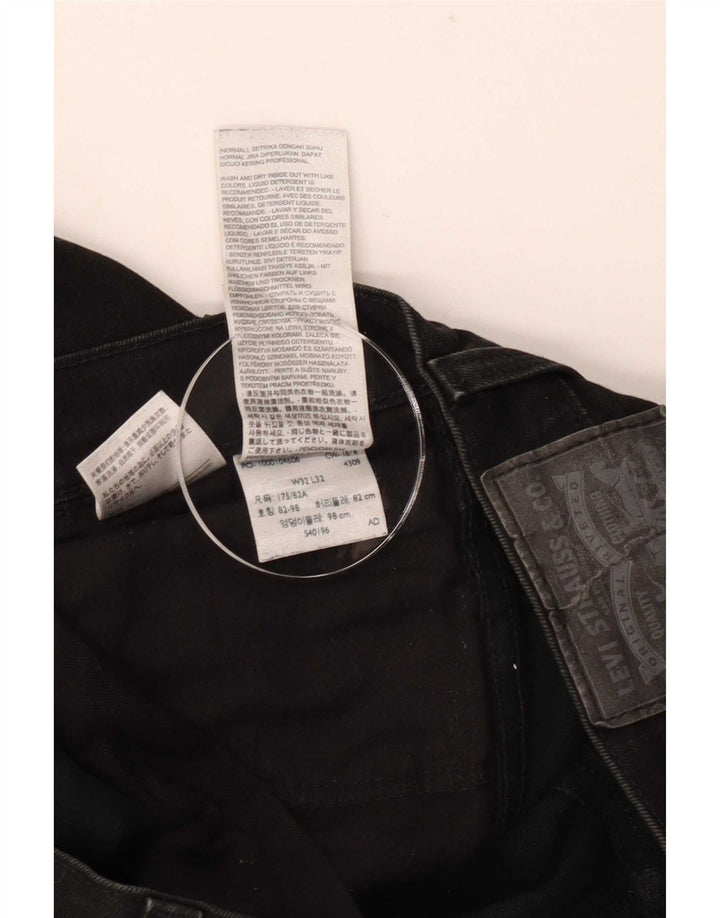 Мужские джинсы Levi's Slim 511 W32 L32, черный хлопок