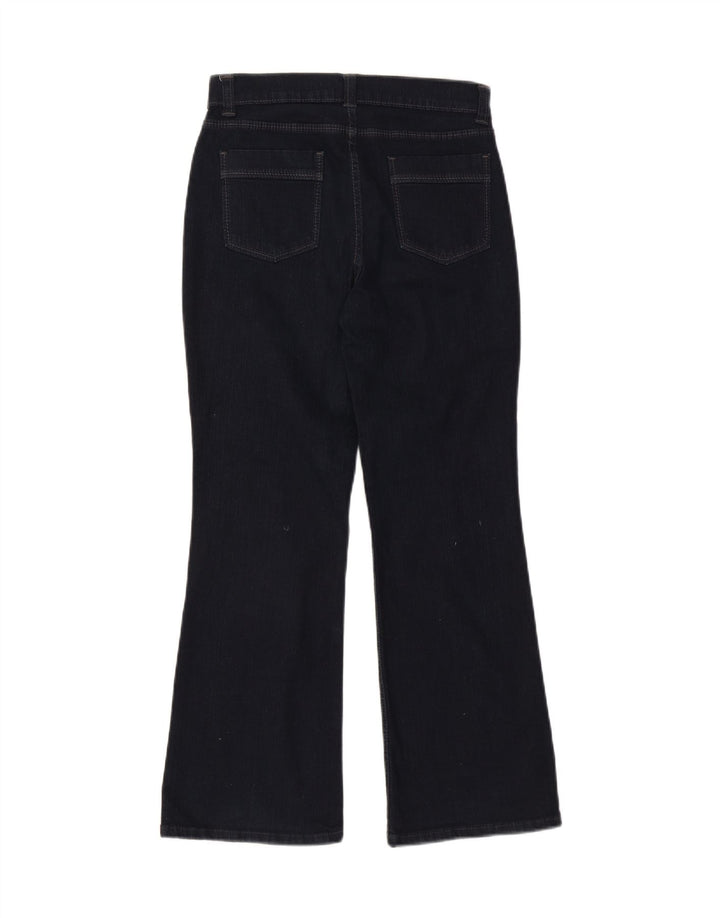 Женские короткие джинсы Marks & Spencer UK 10, маленькие W27 L28, темно-синие
