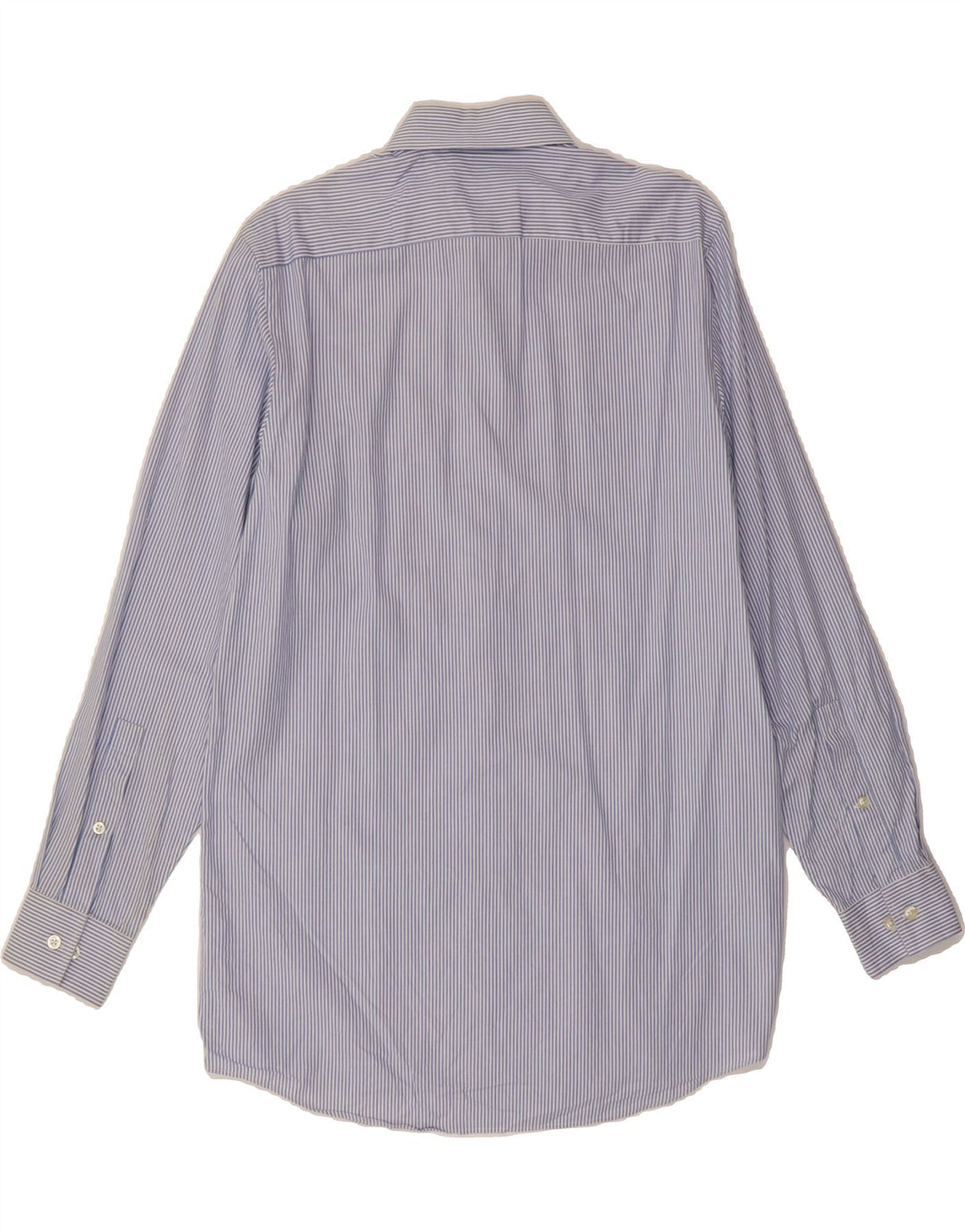 MICHAEL KORS Mens Regular Fit Shirt Size 15 Medium Blue Striped Vintage Michael Kors and Second-Hand Michael Kors from Messina Hembry 