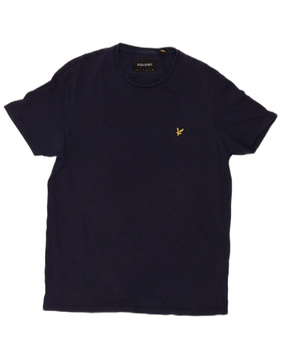 Мужская футболка Lyle & Scott, большой темно-синий хлопок