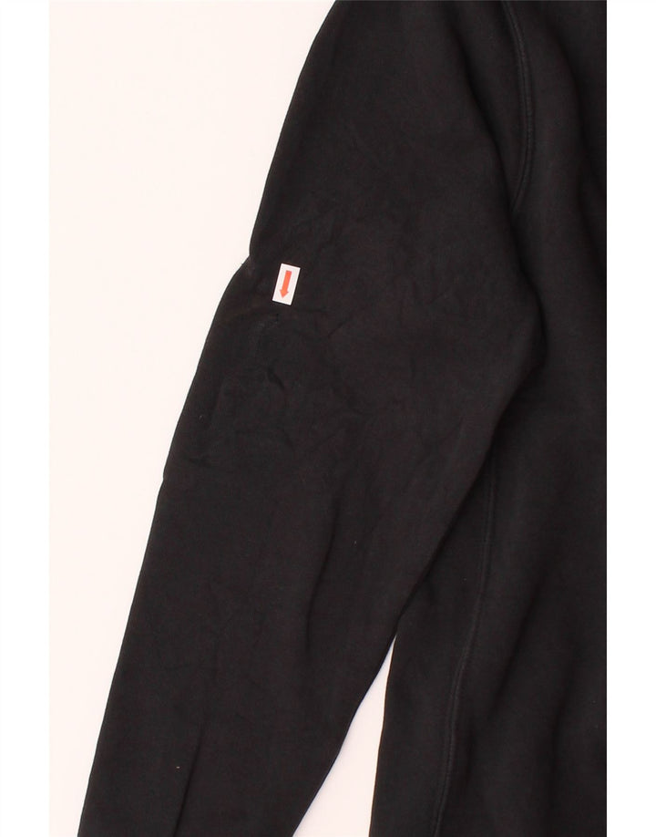 NIKE Mens Graphic Sweatshirt Jumper Small Black Cotton Vintage Nike and Second-Hand Nike from Messina Hembry 