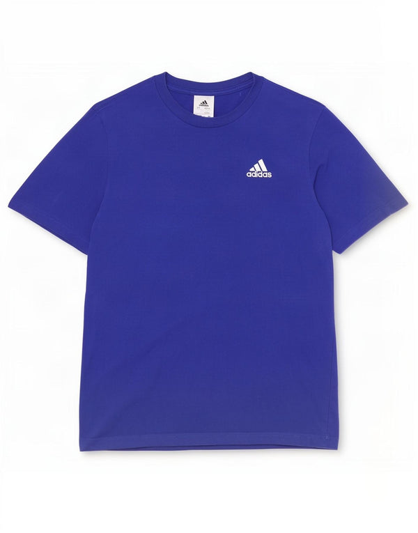 Мужская футболка Adidas Top Small Blue Cotton