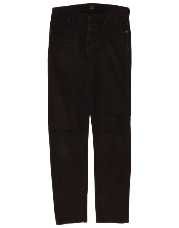 Джинсы Lee женские прямые W26 L28 черные