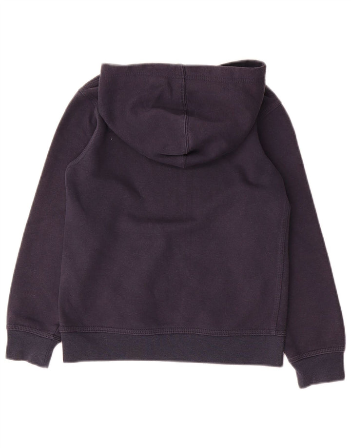 Джемпер с капюшоном NIKE для мальчиков 6–7 лет, большой размер, темно-синий, хлопковый