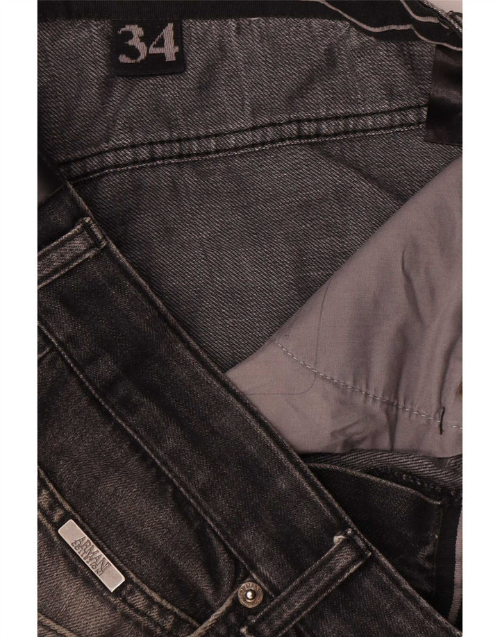 Мужские джинсы Armani Bootcut W34 L31 Серые