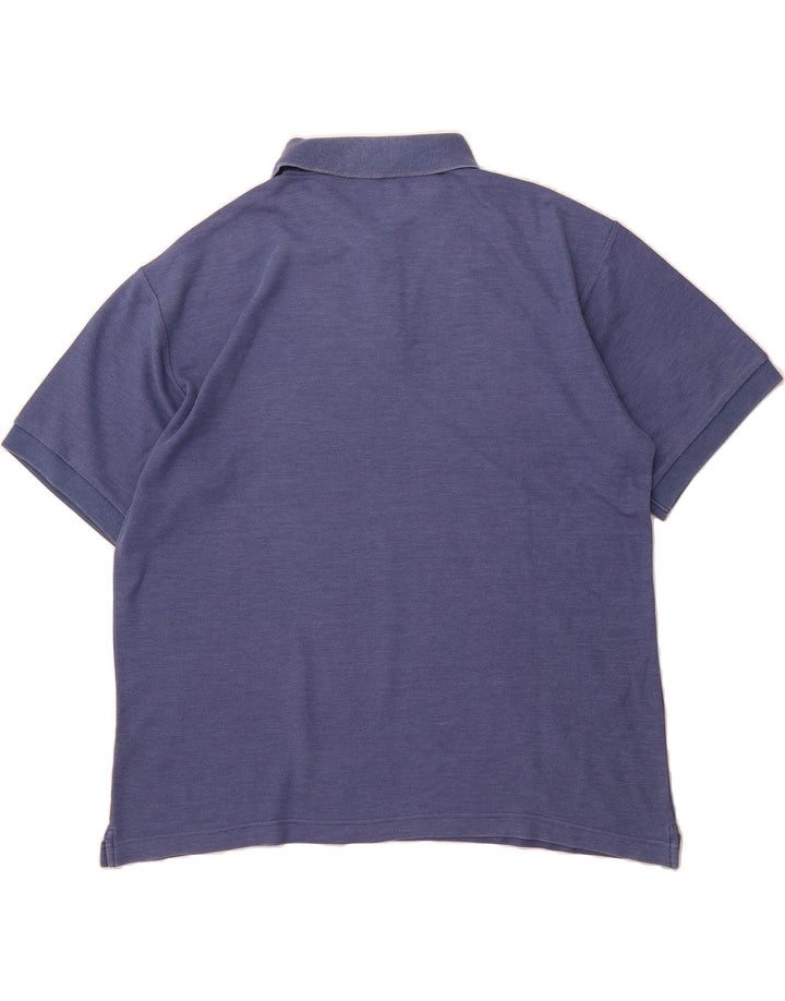 FILA Mens Polo Shirt IT 54 XL Blue Cotton Vintage Fila and Second-Hand Fila from Messina Hembry 