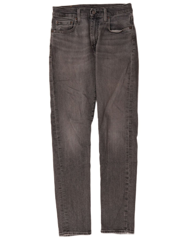 Мужские зауженные зауженные джинсы Levi's 512 W29 L32 Серые хлопковые