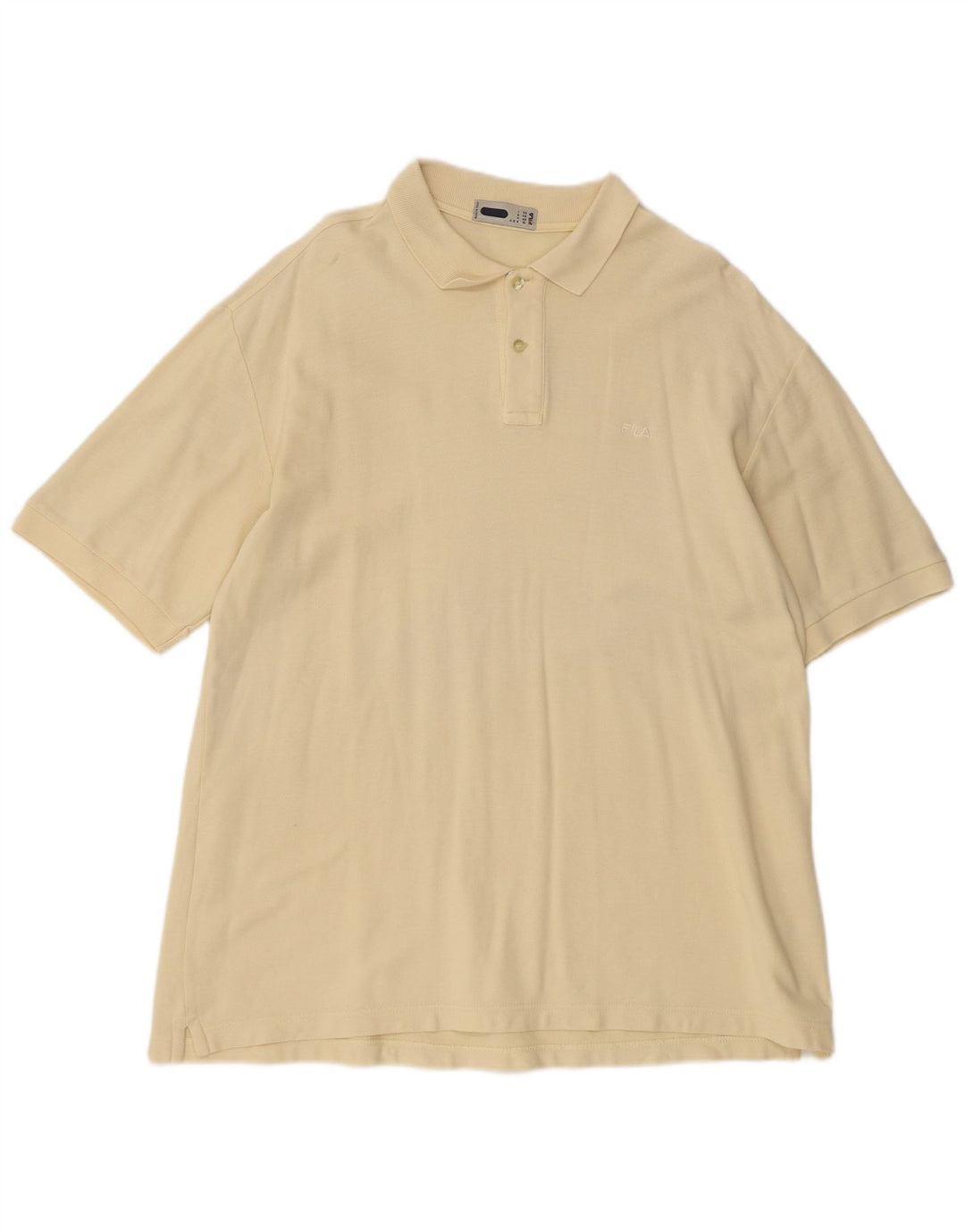 Мужская рубашка-поло Fila IT 56 XL Желтая