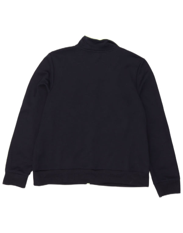 Ralph Lauren Womens Tracksuit Top Jacket UK 18 XL Navy Blue Colourblock