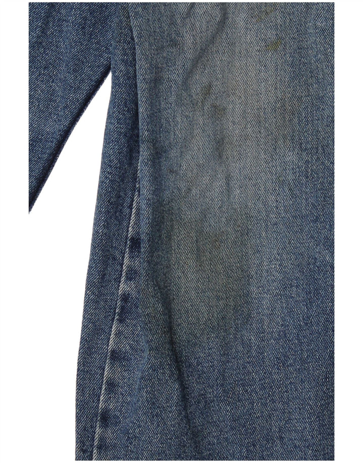 Женские зауженные джинсы Levi's 502 W31 L32, синий хлопок