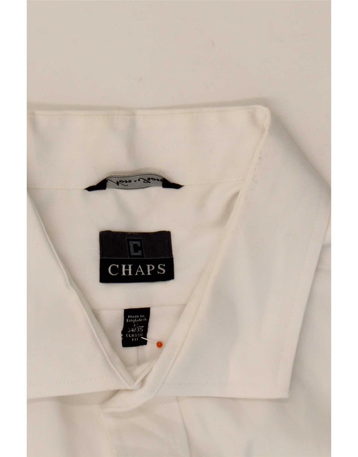 Мужская рубашка Chaps, размер 17 XL, белая