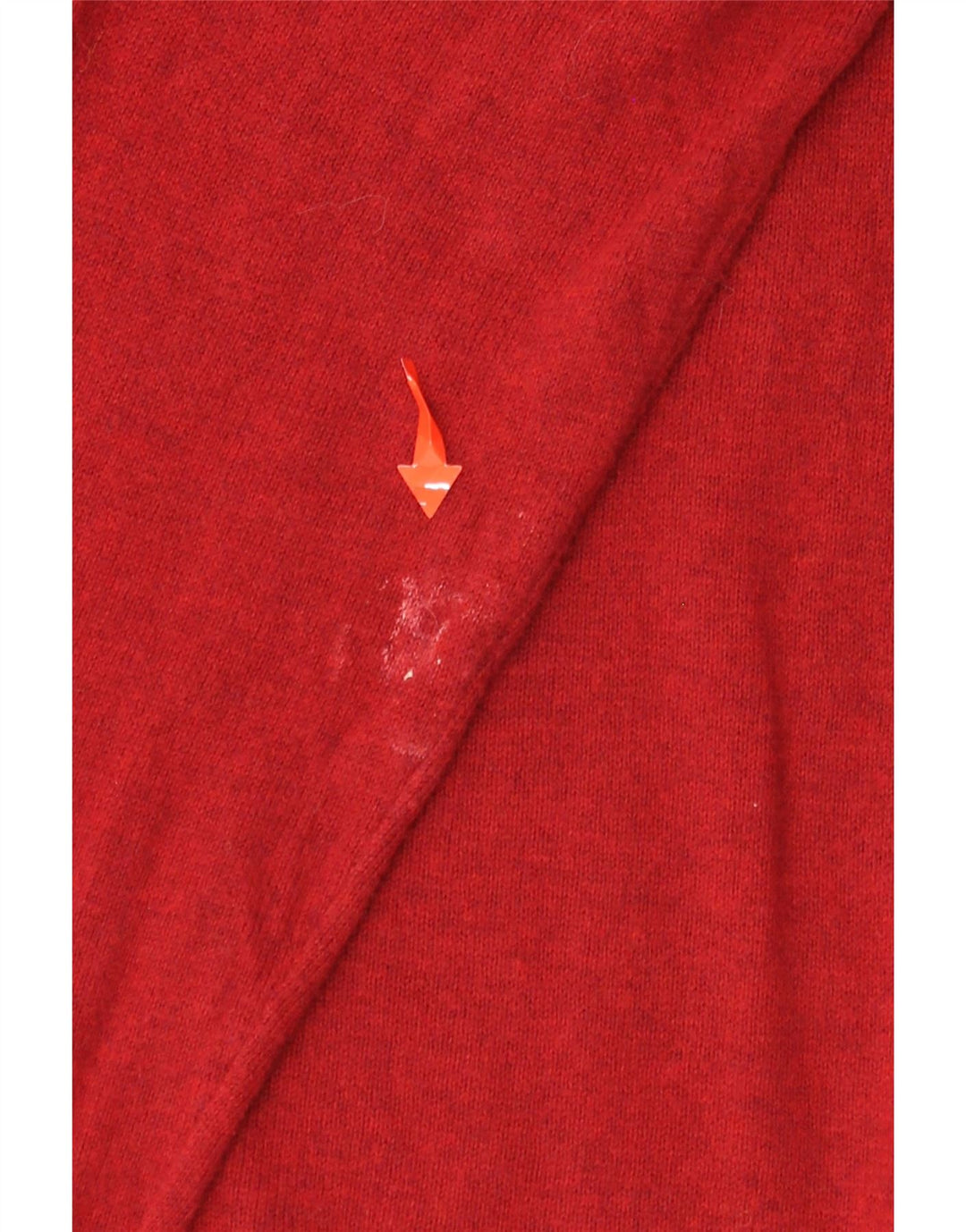 SUPERDRY Мужской джемпер с v-образным вырезом, большой красный хлопковый свитер