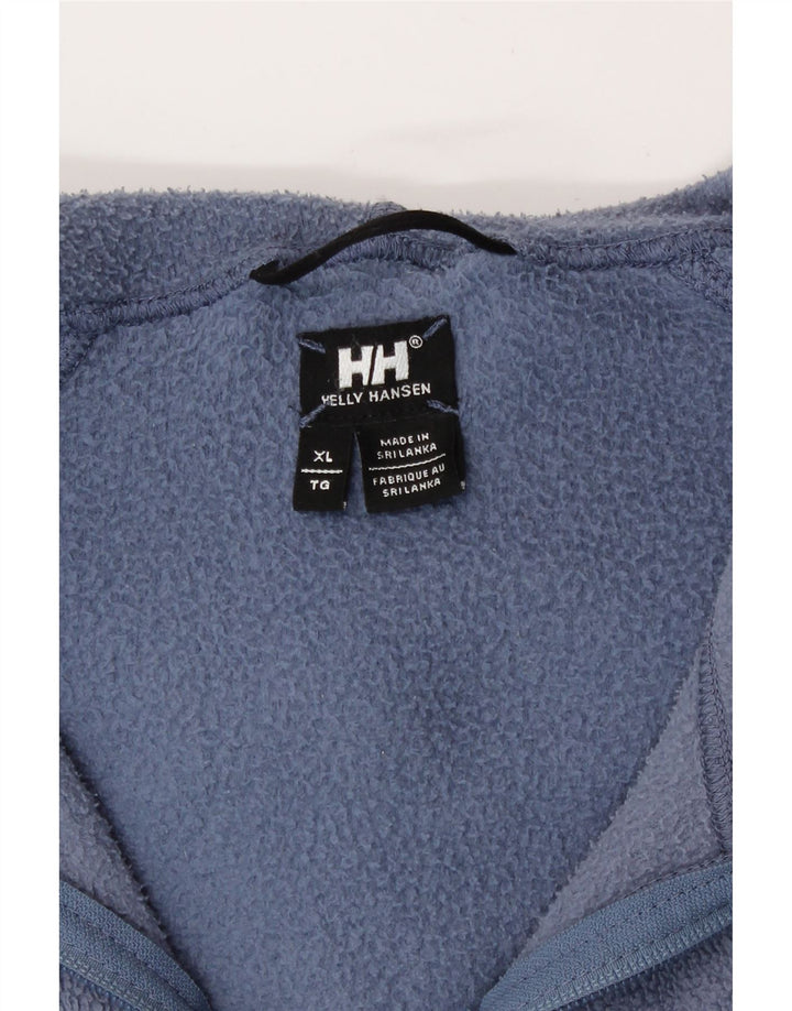 Helly Hansen Женская флисовая куртка с капюшоном UK 18 XL Синяя полиэстер