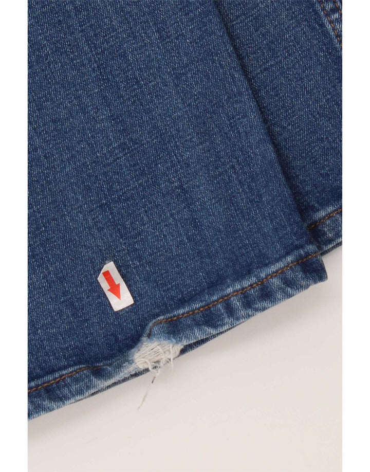 Мужские прямые джинсы Wrangler Texas W44 L32, синий хлопок
