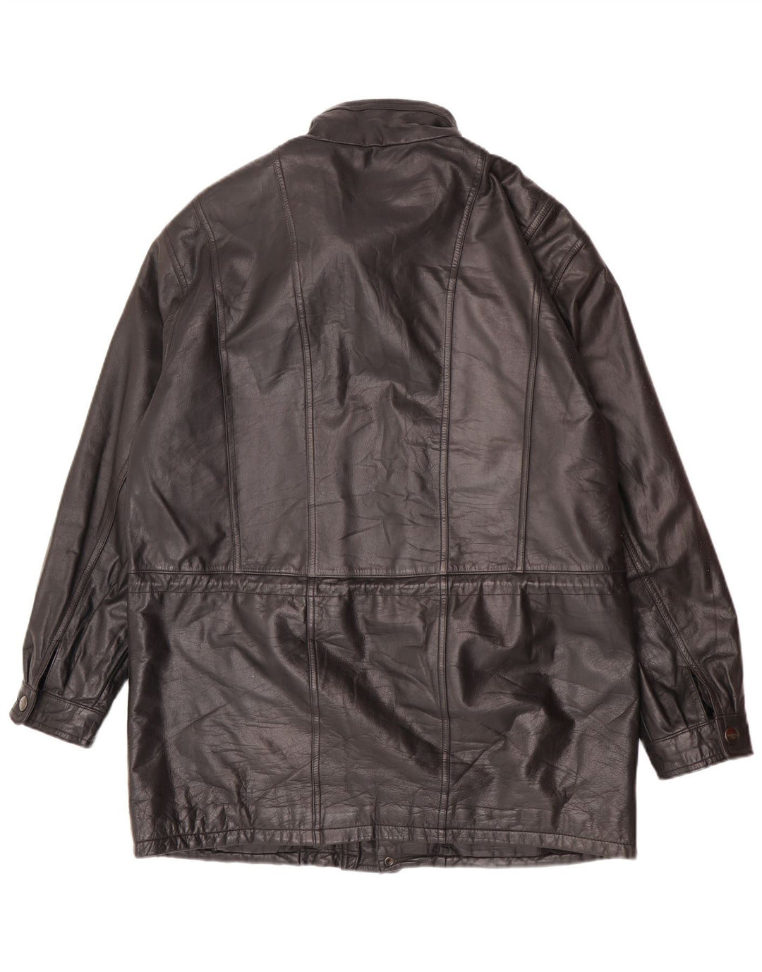 WESTBURY Мужская кожаная куртка IT 52 XL Черная кожа