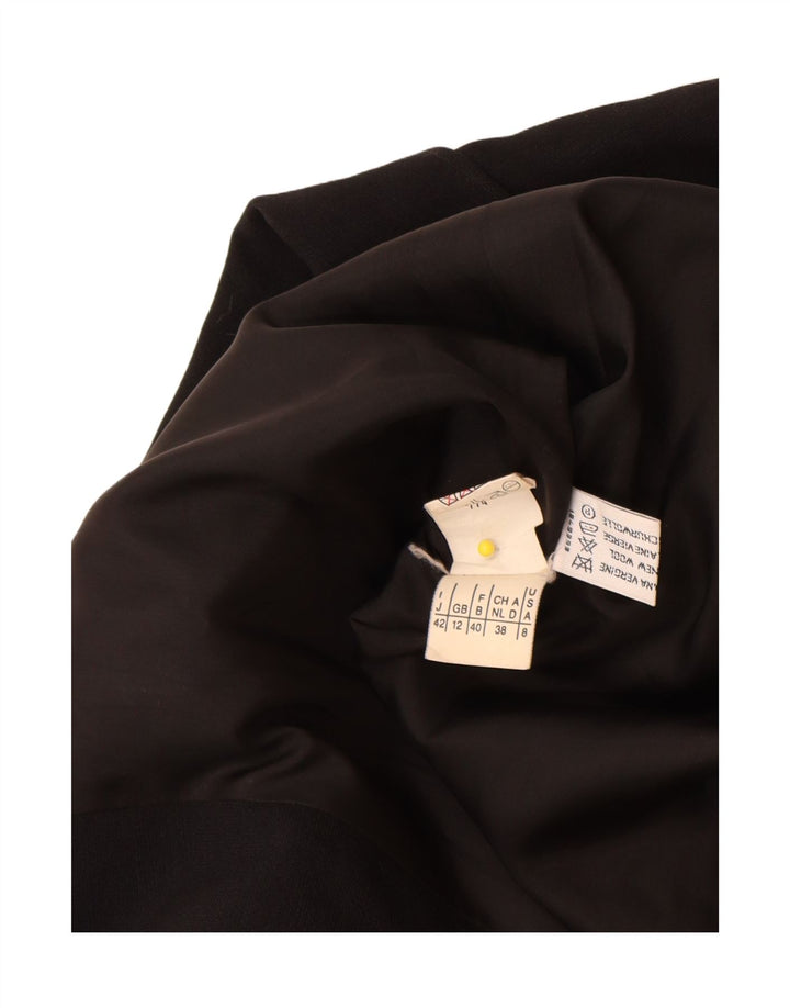 Женское пальто Max & Co. UK 12, среднее, черное, шерстяное