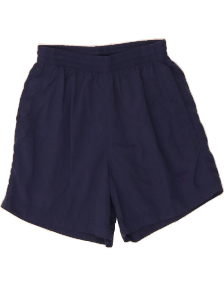 ARENA Mens Swimming Shorts Small  Navy Blue Polyester Vintage Arena and Second-Hand Arena from Messina Hembry 