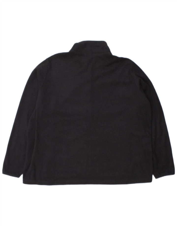 Мужская флисовая куртка Marks & Spencer UK 42 XL черная