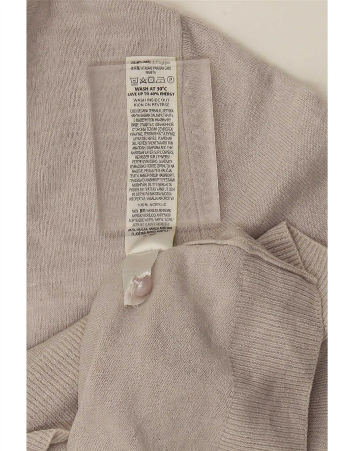 Женский кардиган Marks & Spencer UK 14, большой серый акрил