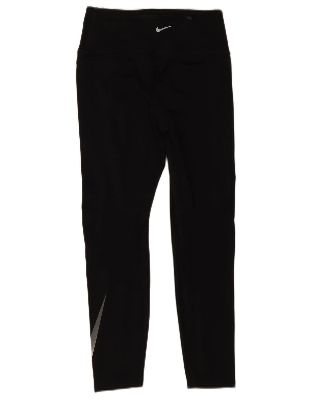Женские леггинсы с рисунком Nike Dri Fit UK 10, маленькие черные, полиэстер