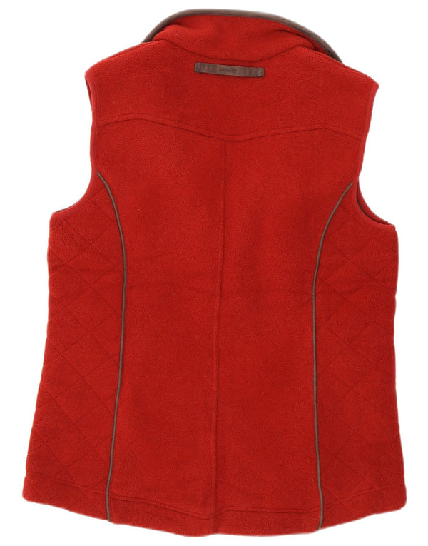 Женский флисовый жилет Musto UK 14, большой бордовый полиэстер