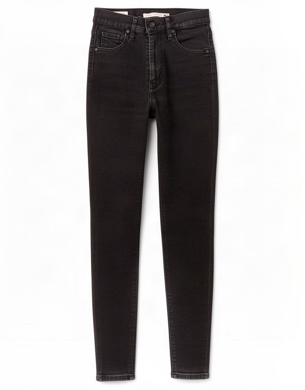 Женские джинсы суперскинни Levi's Mile High W25 L28, черные