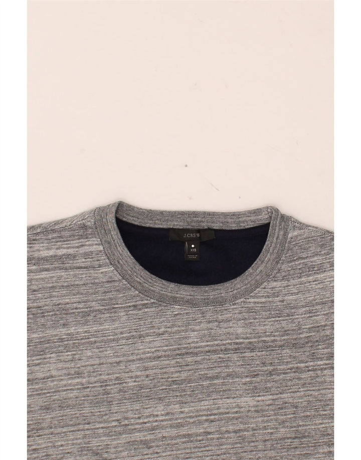 J. CREW Mens Sweatshirt Jumper 2XS Grey Cotton Vintage J. Crew and Second-Hand J. Crew from Messina Hembry 
