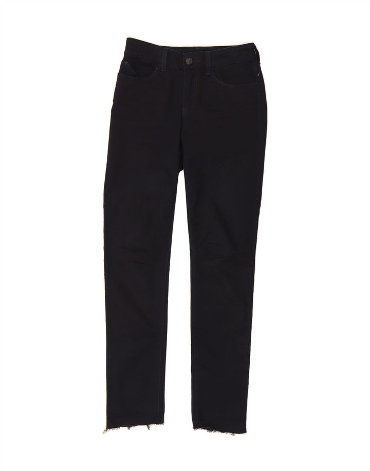 ARMANI Womens Slim Jeans W26 L30 Black Cotton Vintage Armani and Second-Hand Armani from Messina Hembry 