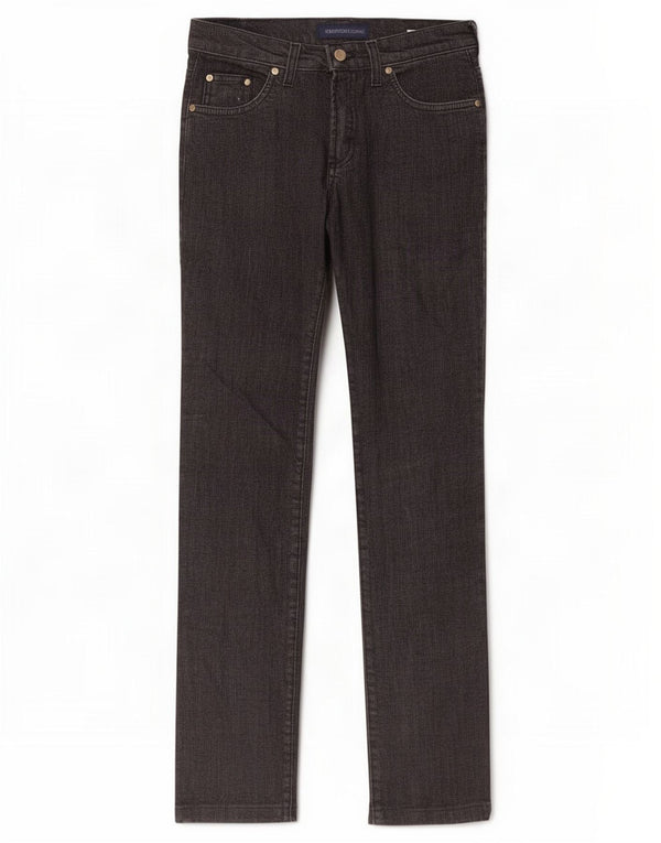 Женские прямые джинсы Trussardi W27 L29, серые, хлопок