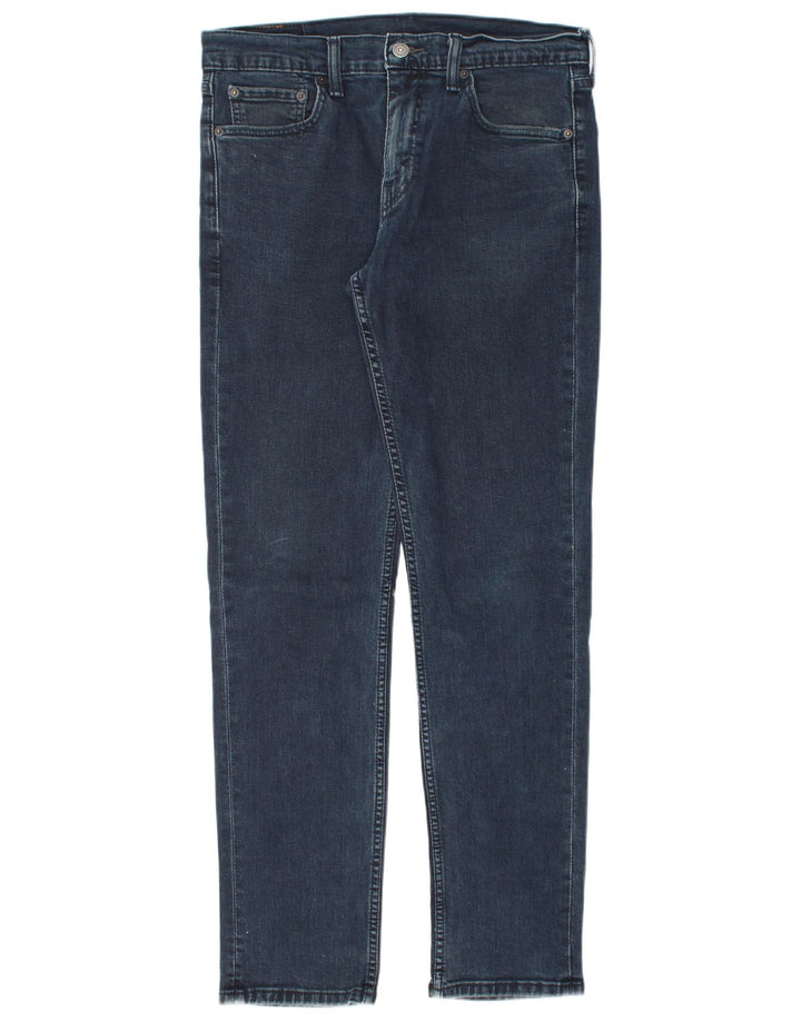 Мужские джинсы LEVI'S 511 Slim W32 L32 Темно-синие, хлопок
